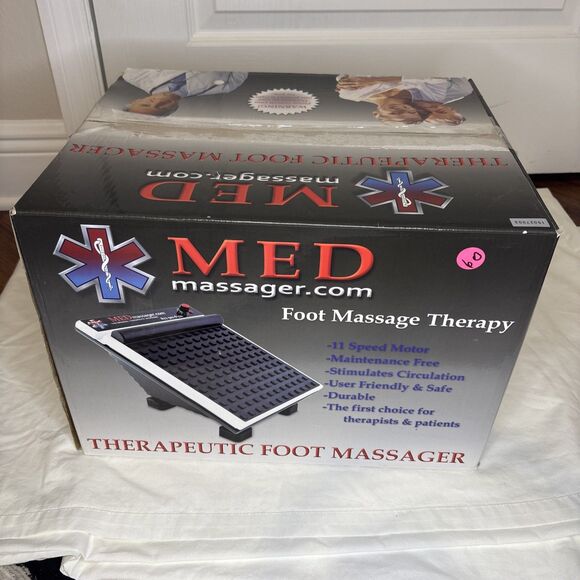 MINT Med Massager Therapeutic Foot Massager Medi Rub MedMassager 11 Speed, MMF07 - Picture 5 of 5